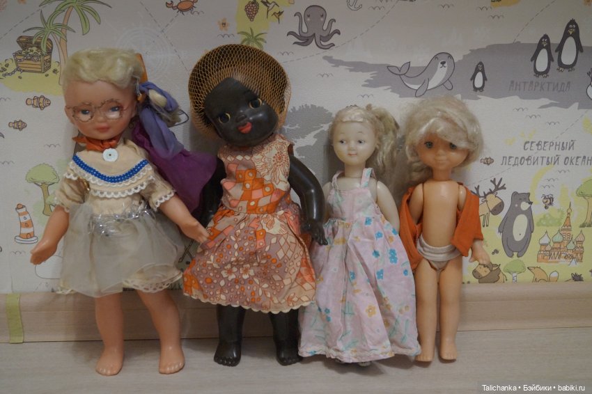 Непоказанная распаковка — Советские винтажные куклы (СССР): Ленигрушка