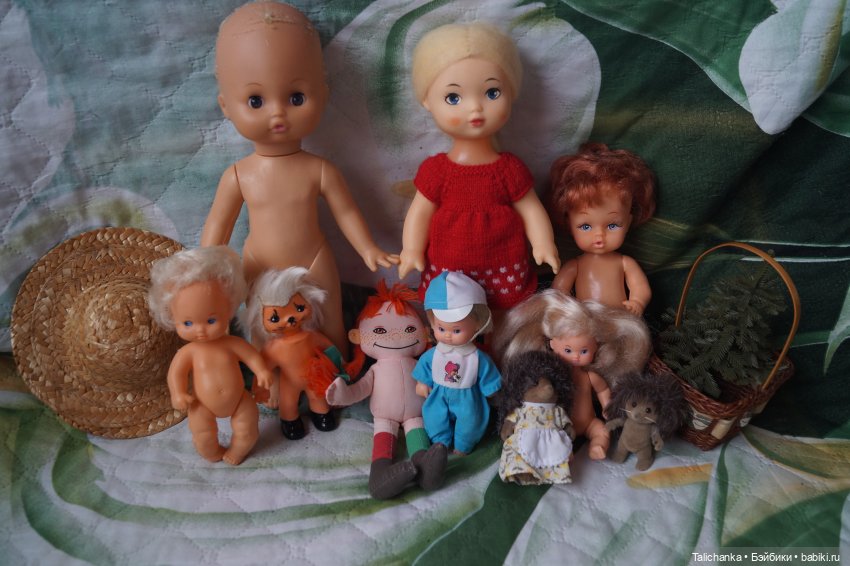 Распаковка посылочки с винтажными куколками (фото 4)