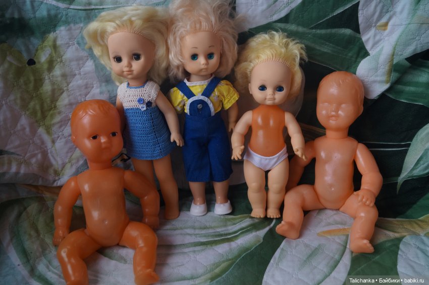 Распаковка посылочки с винтажными куколками (фото 3)