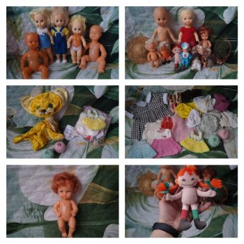 Распаковка посылочки с винтажными куколками