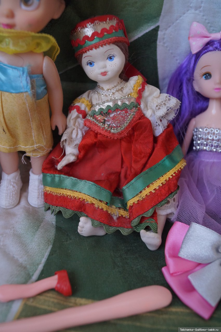 Распаковка большого пакета с куклами (фото 9)