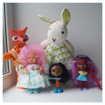 Четвёртая выписка июня Лисонька обрела тело Зайка стал комфортером Hairdorables Cutie Kali снова красавица Полная прошивка малышки из 90-х