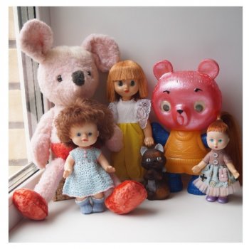 Третья выписка июля Лечились только советские куклы и игрушки Две полные прошивки рыжулек Мышонок поправился Медвежонок обрёл краски