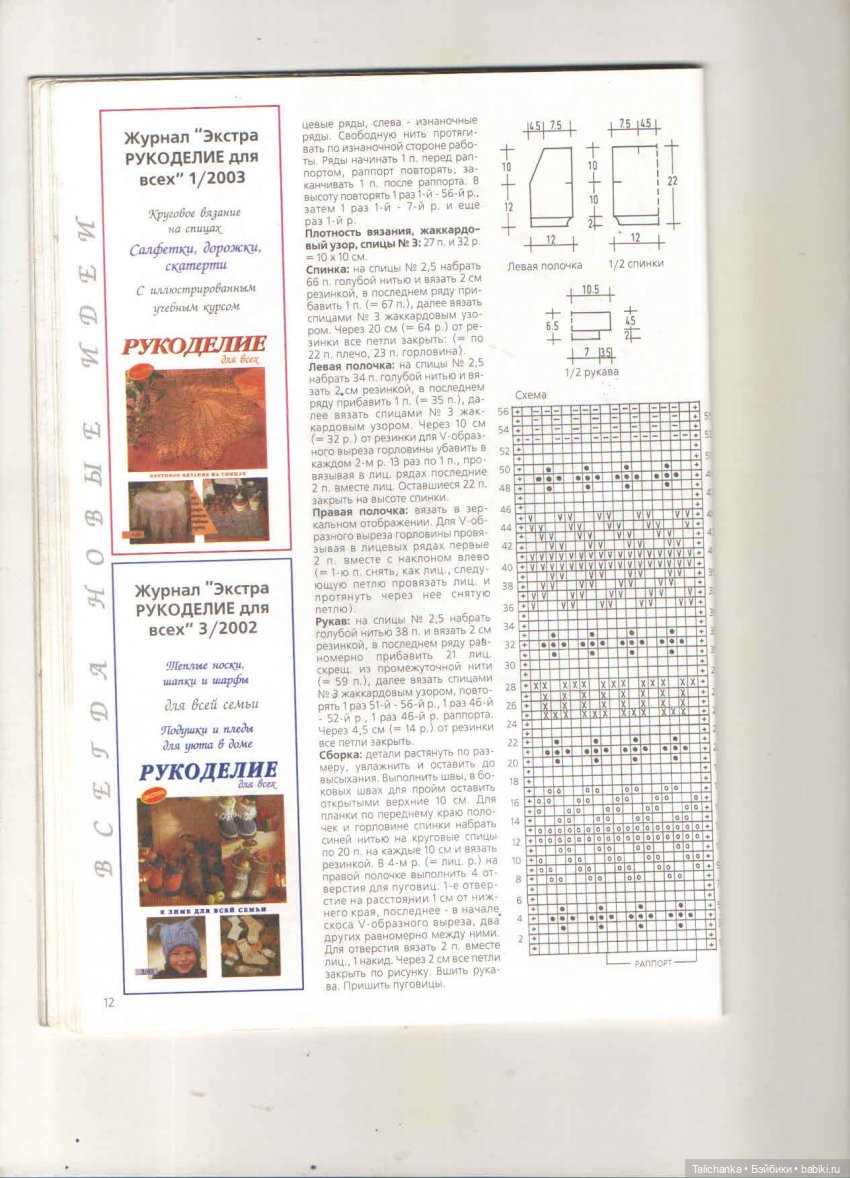 Журнал "Рукоделие для всех" экстра №2 за 2003 год + просьба о помощи с журналом Лола и опознанием коробки от куклы СССР