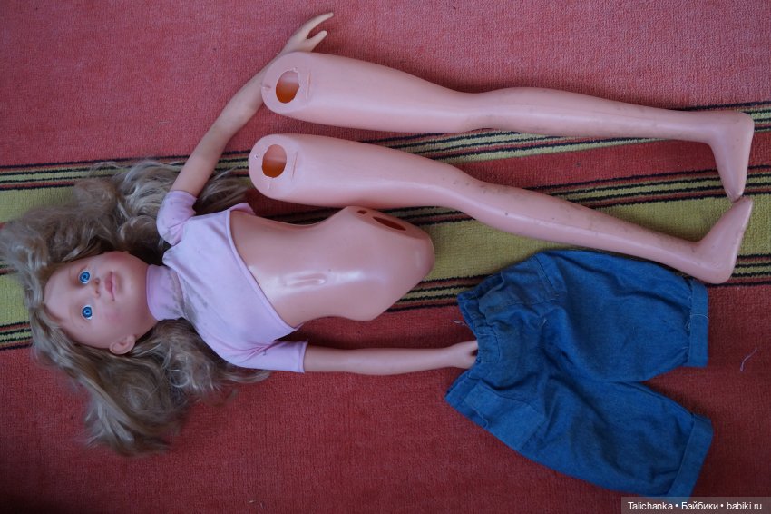 Третья выписка августа Лечим оторванные крепления рук и ног большой куклы Полная прошивка Ддунг Из двух разных посылочек