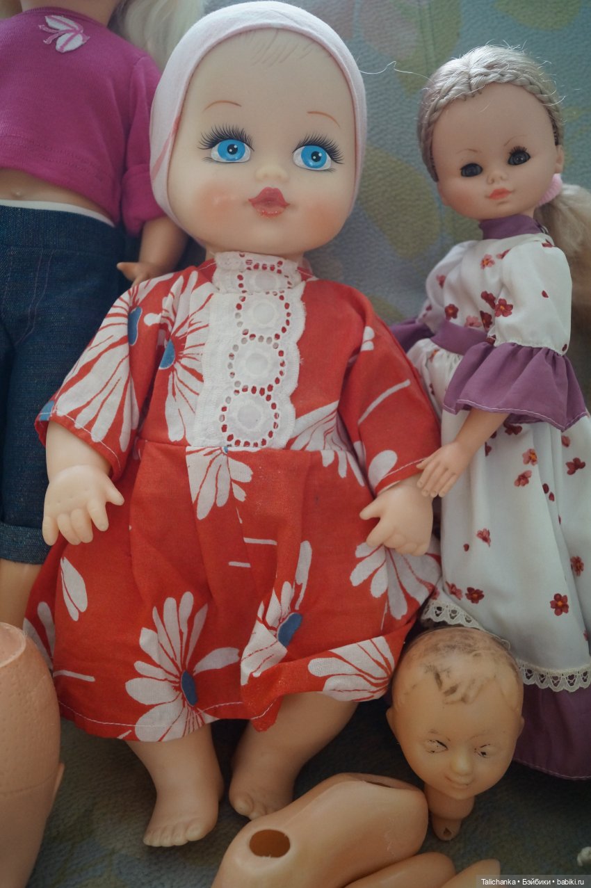 Распаковка — Советские винтажные куклы (СССР): Ленигрушка (фото 6)