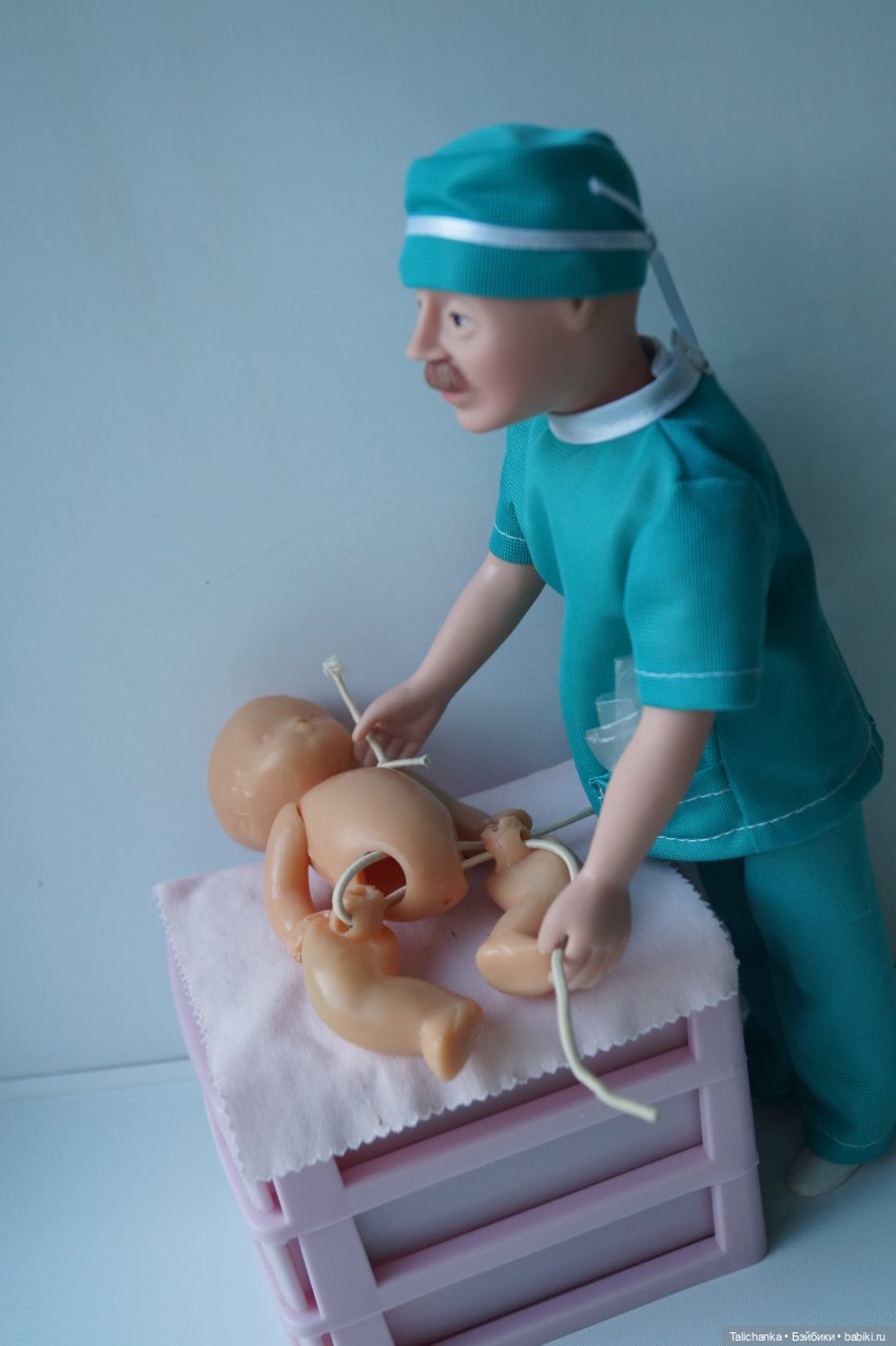 Вторая выписка сентября Паяем носик пупсику Восстанавливаем мейк Ремонт глазика Из разных посылок собралась куколка