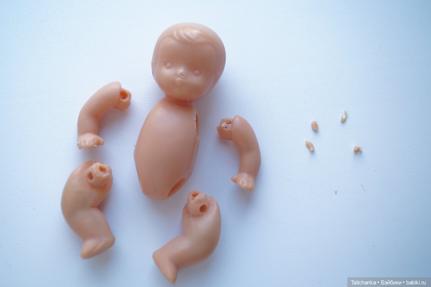 Вторая выписка сентября Паяем носик пупсику Восстанавливаем мейк Ремонт глазика Из разных посылок собралась куколка (фото 7)