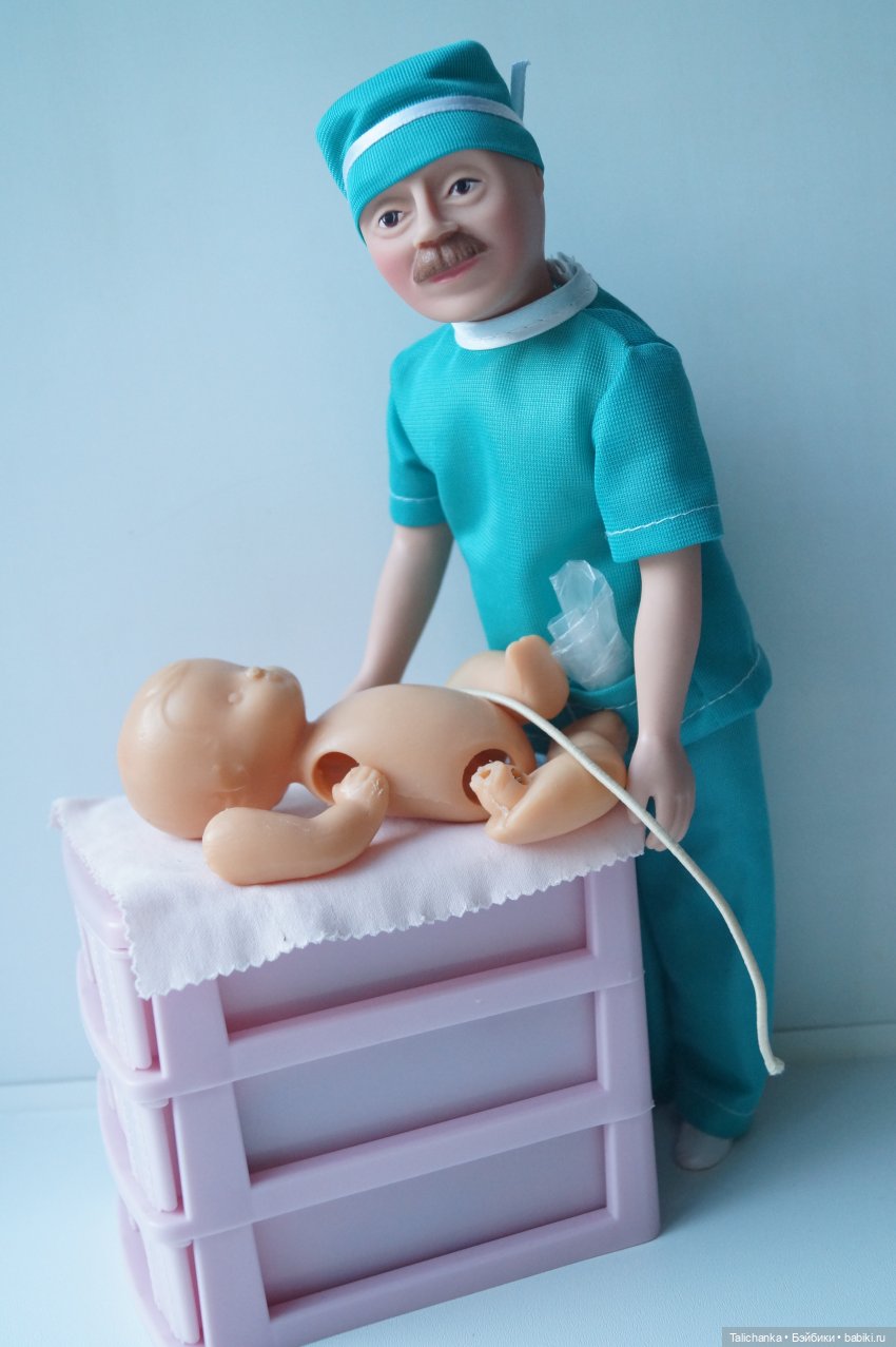 Вторая выписка сентября Паяем носик пупсику Восстанавливаем мейк Ремонт глазика Из разных посылок собралась куколка (фото 10)