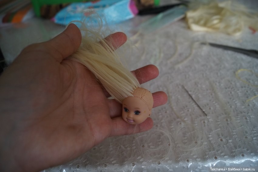 Третья выписка сентября Красим выгоревшую слонишку Чиним кукольную мебель СССР Отмываем ГДРочку Восстанавливаем волосики