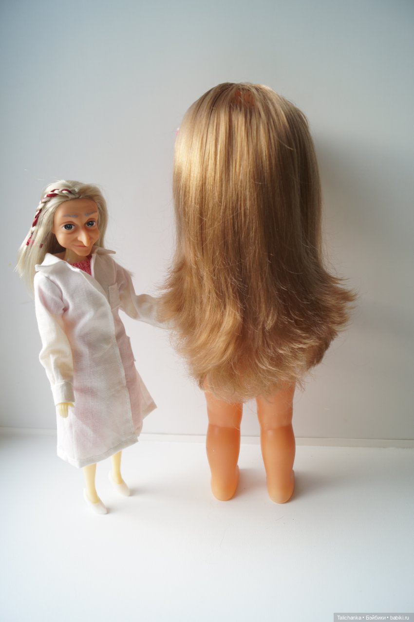 Третья выписка сентября Красим выгоревшую слонишку Чиним кукольную мебель СССР Отмываем ГДРочку Восстанавливаем волосики