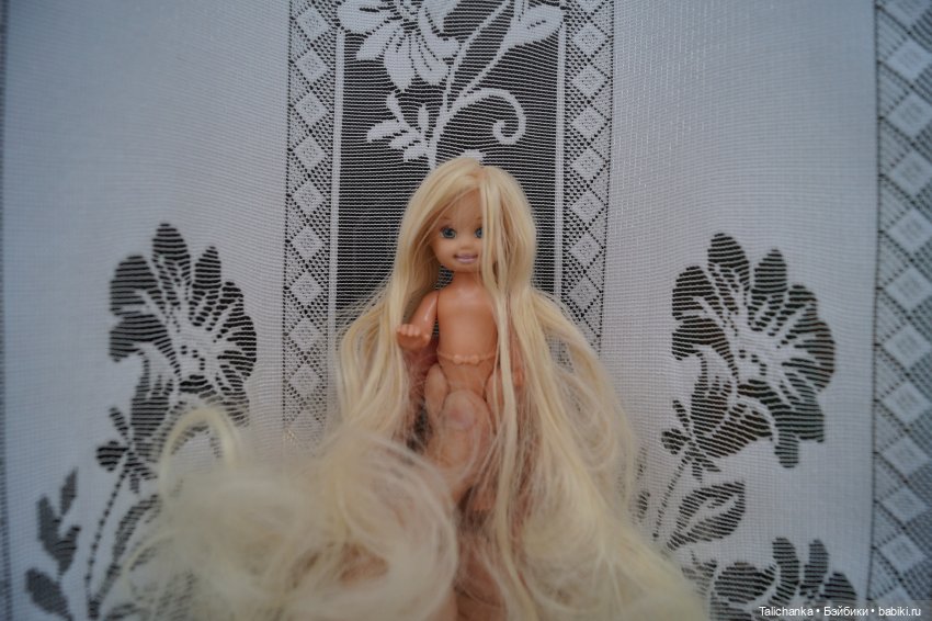 Третья выписка сентября Красим выгоревшую слонишку Чиним кукольную мебель СССР Отмываем ГДРочку Восстанавливаем волосики