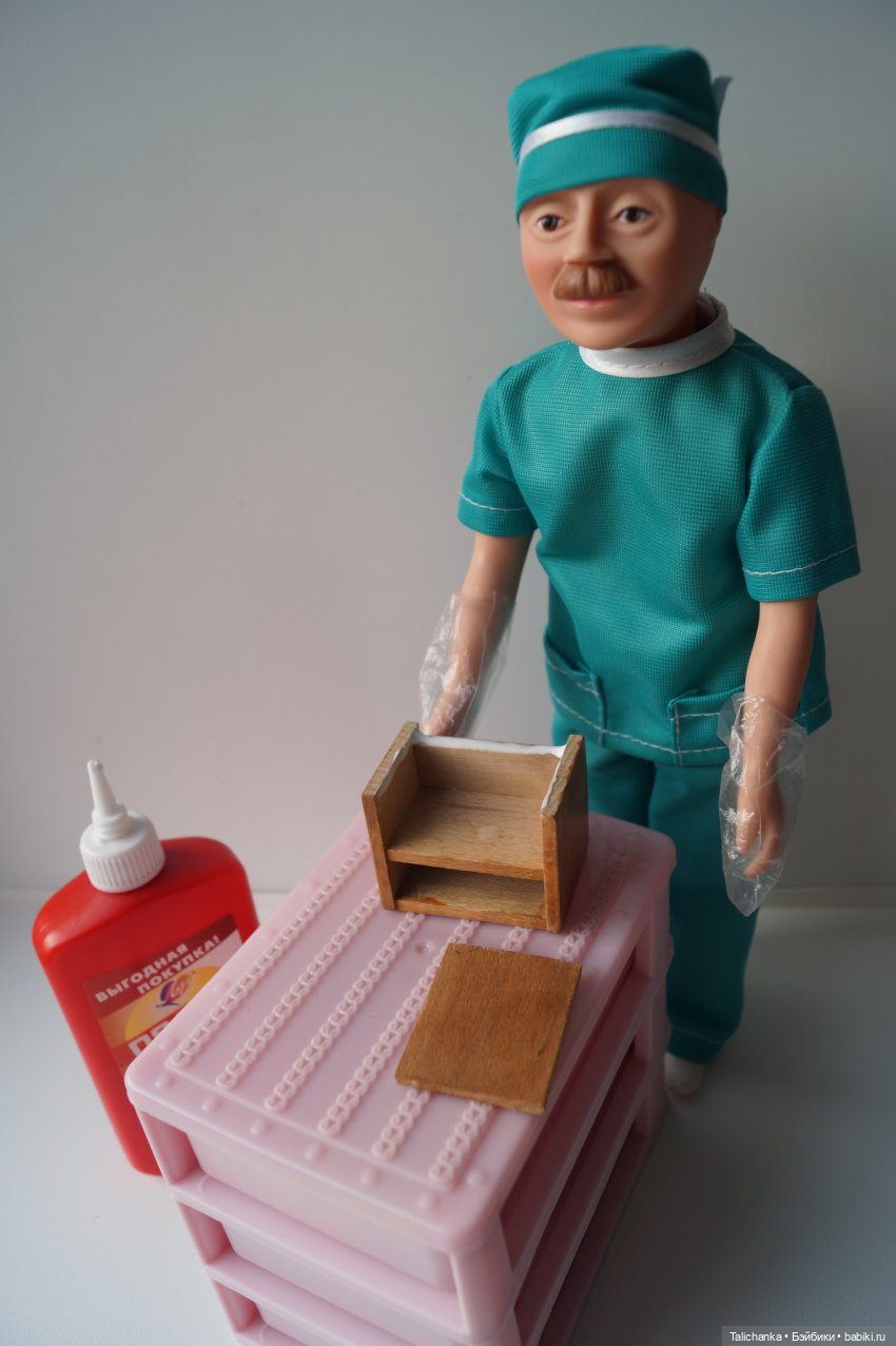 Третья выписка сентября Красим выгоревшую слонишку Чиним кукольную мебель СССР Отмываем ГДРочку Восстанавливаем волосики