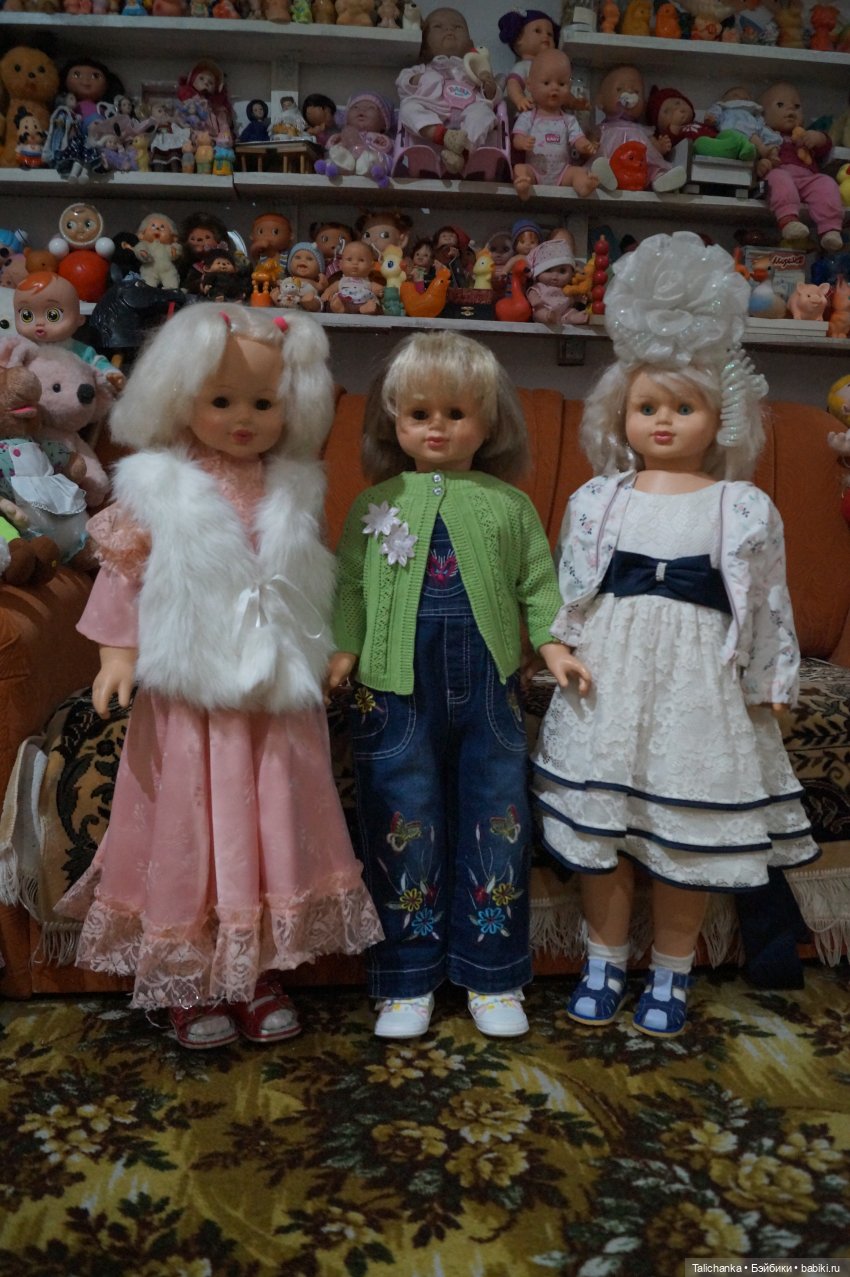 Первая выписка ноября Парикмахерские услуги: полная прошивка облысевших кукол частичная прошивка Вероники Кругозор и Снежаны