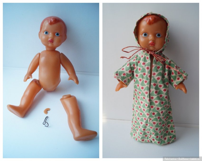 Четвёртая выписка января Паяю ножку ГДРчику и Алёше Ленигрушка Горьковским куколкам поправила волосы и сшила платьица