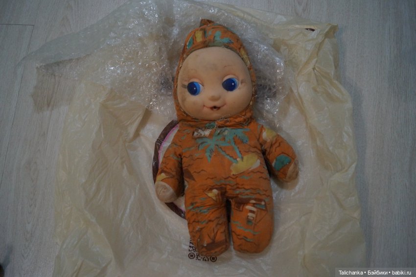 Первая выписка февраля Паяю Ленигрушку с утратой пластика Мягкая малышка стала как новенькая - полная замена мягкого тела