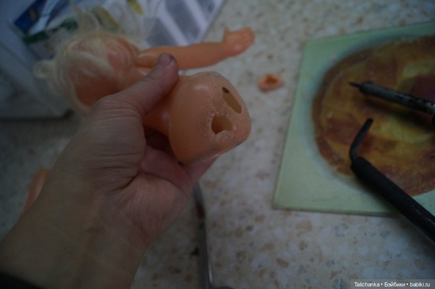 Первая выписка февраля Паяю Ленигрушку с утратой пластика Мягкая малышка стала как новенькая - полная замена мягкого тела