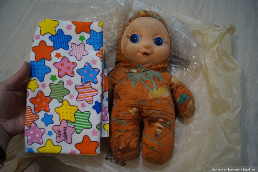 Первая выписка февраля Паяю Ленигрушку с утратой пластика Мягкая малышка стала как новенькая - полная замена мягкого тела