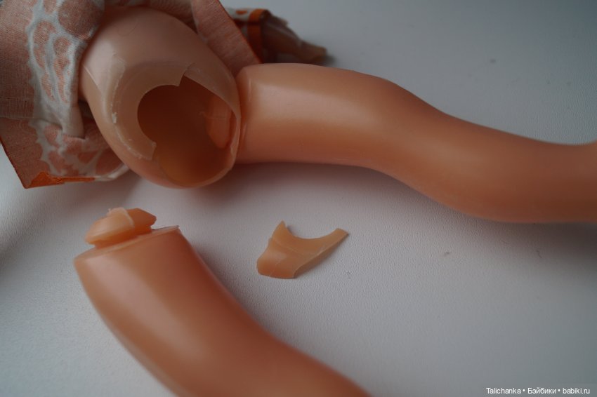 Первая выписка февраля Паяю Ленигрушку с утратой пластика Мягкая малышка стала как новенькая - полная замена мягкого тела