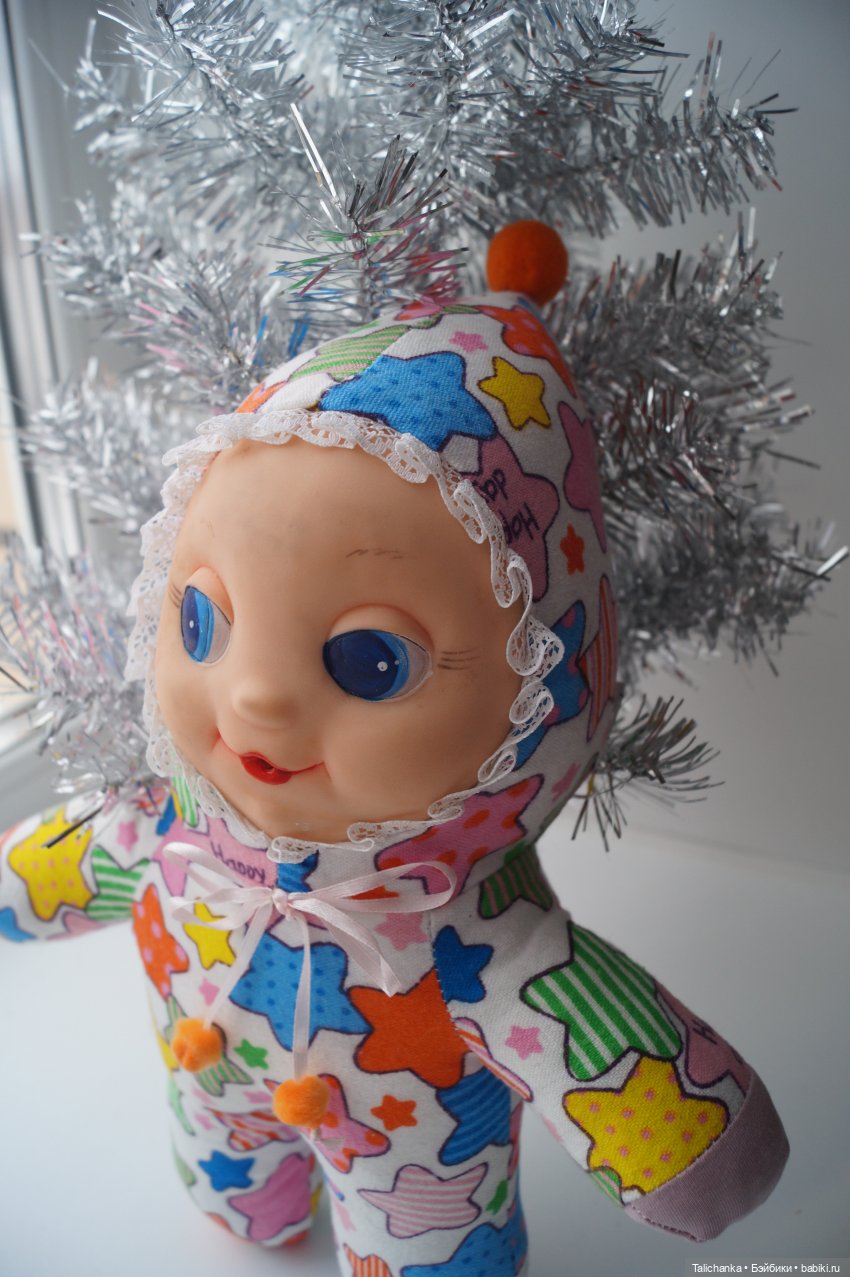 Первая выписка февраля Паяю Ленигрушку с утратой пластика Мягкая малышка стала как новенькая - полная замена мягкого тела