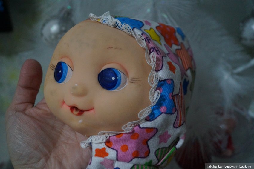 Первая выписка февраля Паяю Ленигрушку с утратой пластика Мягкая малышка стала как новенькая - полная замена мягкого тела