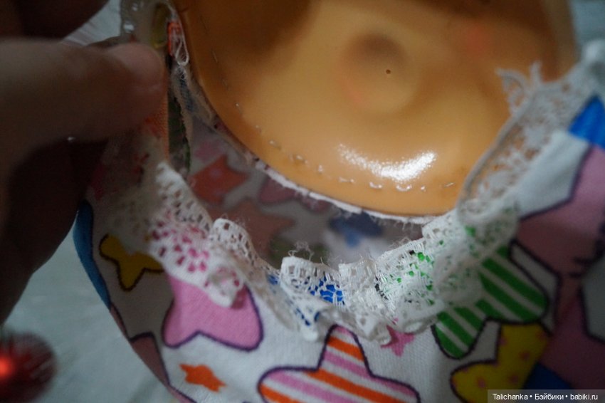 Первая выписка февраля Паяю Ленигрушку с утратой пластика Мягкая малышка стала как новенькая - полная замена мягкого тела