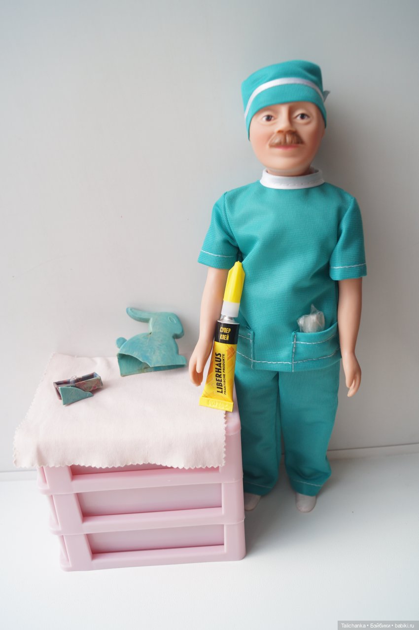 Вторая выписка февраля Переобуваем мягкую девочку Ремонт поющей сойки Выводим розовые пятна на пупсике Восстановление