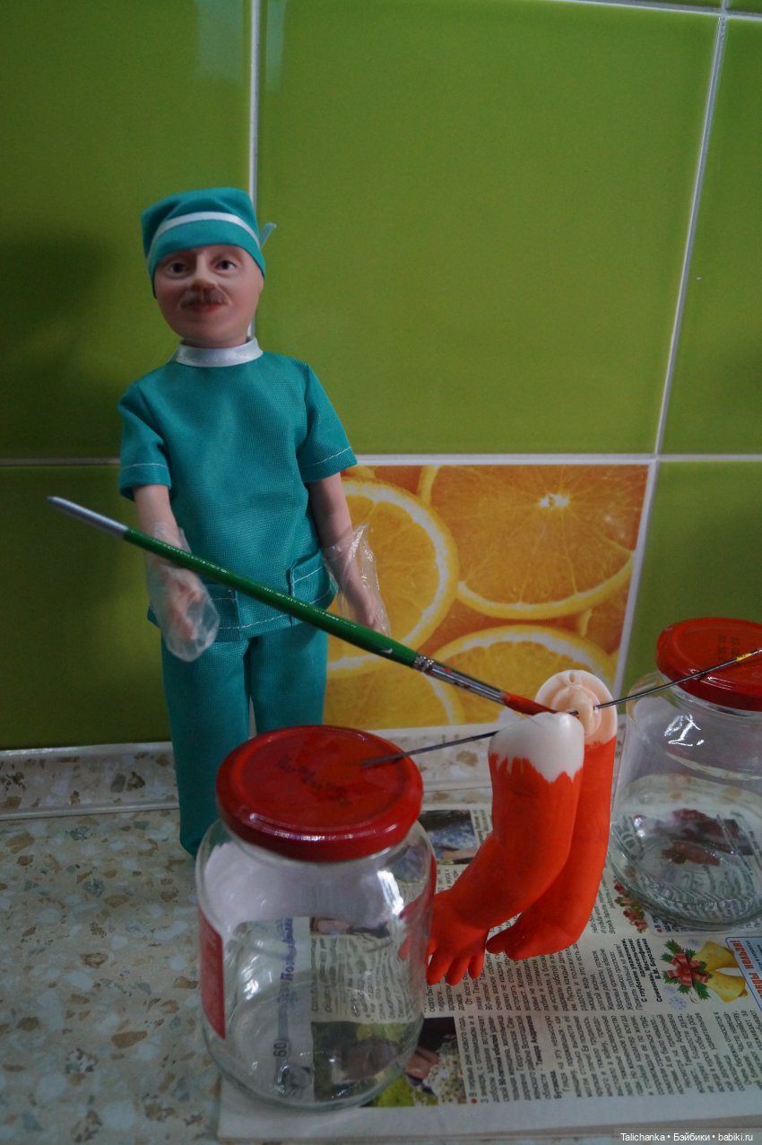 Первая майская выписка Полная прошивка кудряшками Ремонт тазобедренного сустава Варка белого пупса