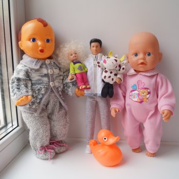 Первая майская выписка Полная прошивка кудряшками Ремонт тазобедренного сустава Варка белого пупса