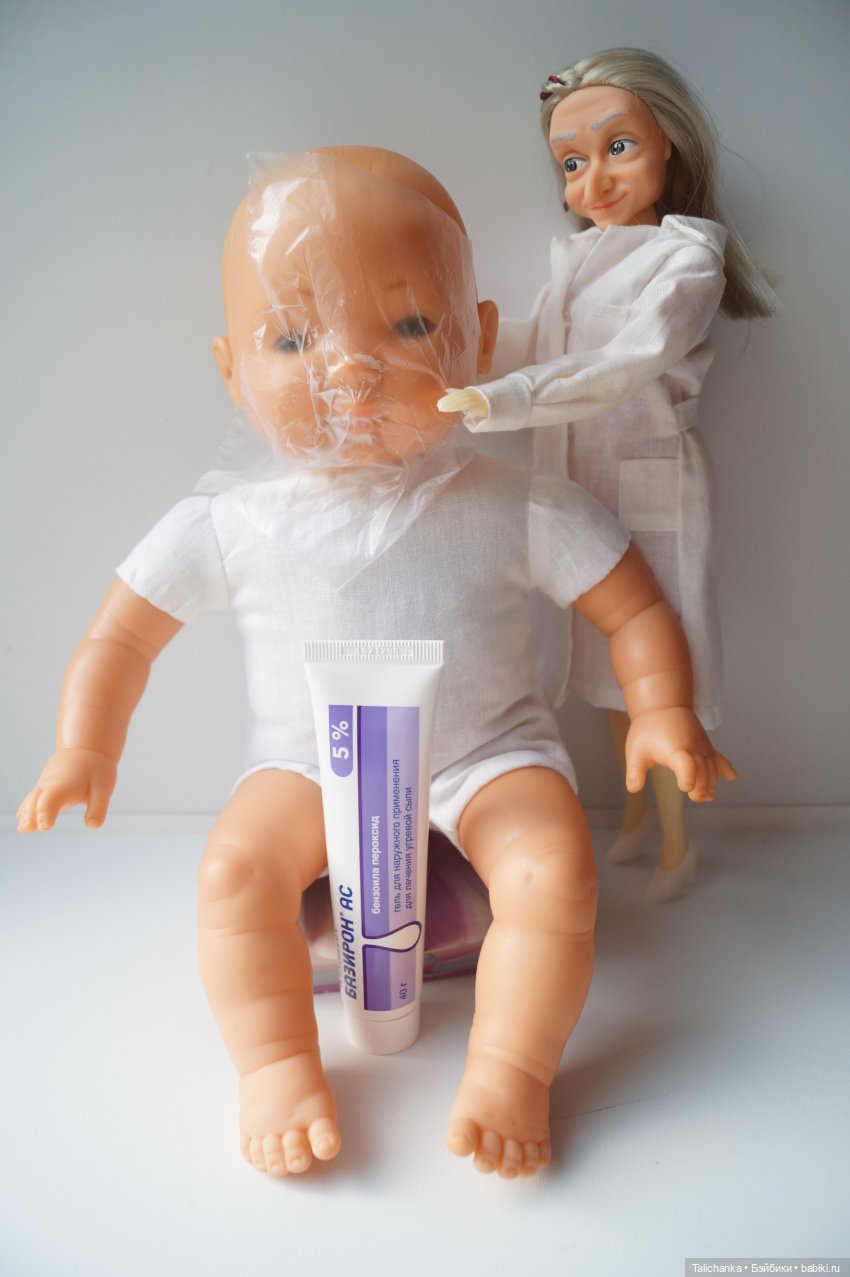 Вторая выписка августа Замена тела пупсика Восстановление волос Выводим пятна базироном