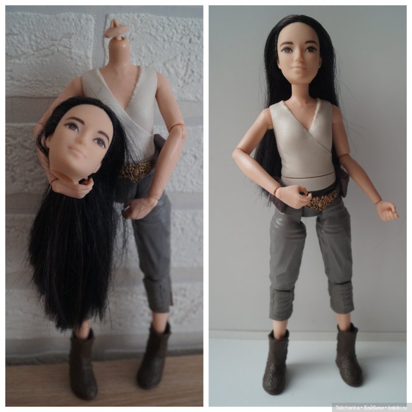 Вторая выписка августа Замена тела пупсика Восстановление волос Выводим пятна базироном