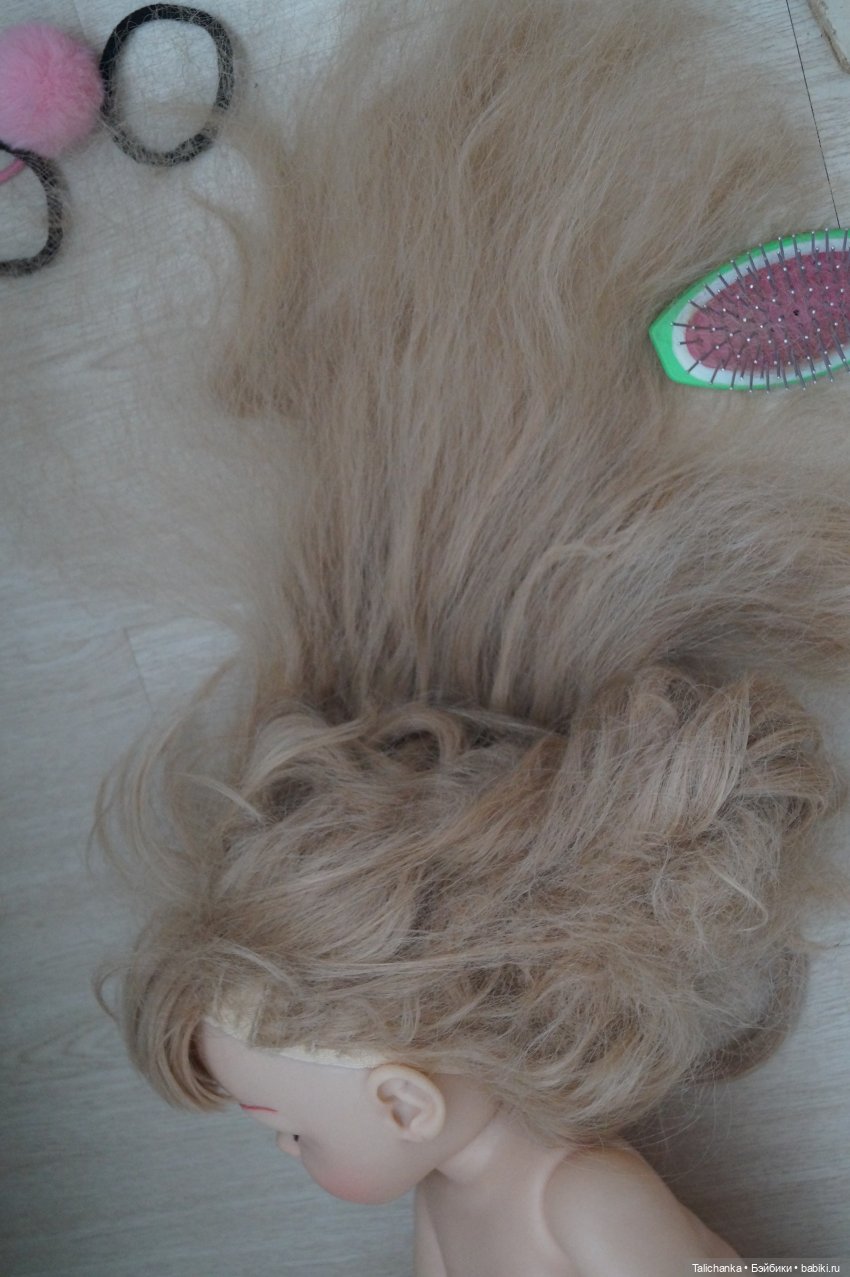 Вторая выписка августа Замена тела пупсика Восстановление волос Выводим пятна базироном