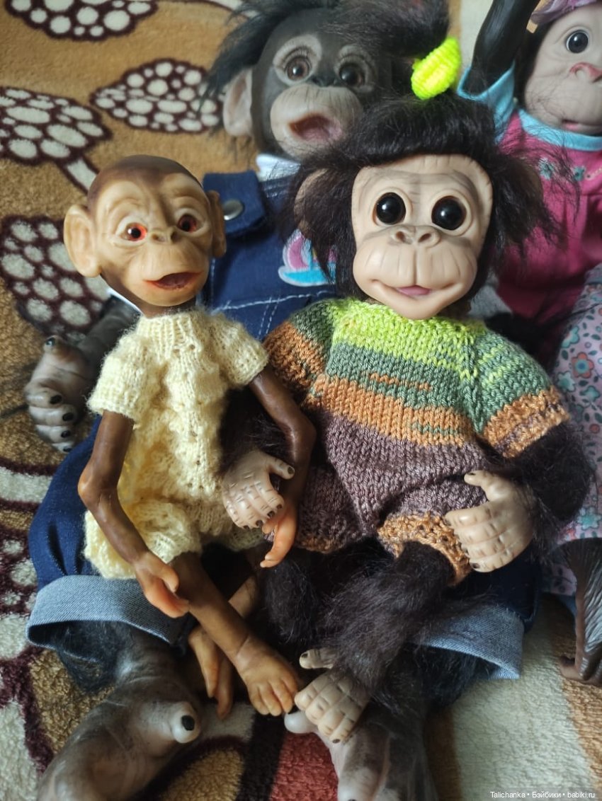 Отпуск, поездка к подруге, прогулки и куклы