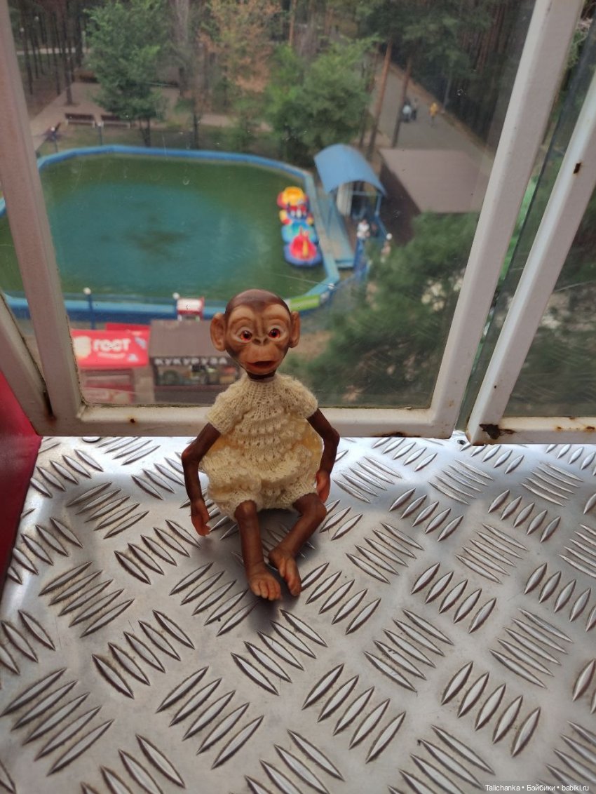 Отпуск, поездка к подруге, прогулки и куклы