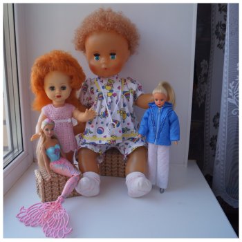 Вторая выписка сентября Полная перепрошивка Sandy Русалочка найдёнка умылась Ремонт Кирово-Чепецкой Наташи шлифуем царапки на пластике ремонтируем глазки