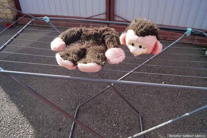 Третья выписка сентября Паяем крепление ног куйбышевской куклы Восстанавливаем волосы Обновляем мягкую игрушку мартышку