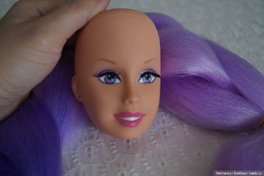 Четвёртая выписка октября Спасение высокой Барби Лепим ножку характерному малышу и шьём ему новое тело (фото 7)