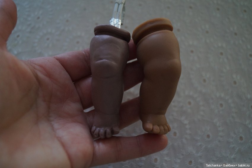 Четвёртая выписка октября Спасение высокой Барби Лепим ножку характерному малышу и шьём ему новое тело