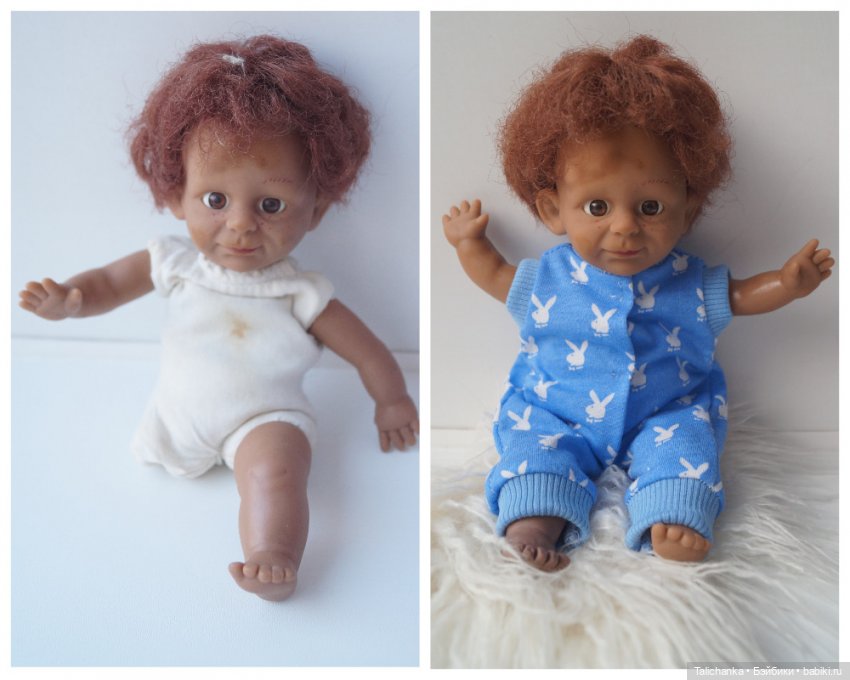 Четвёртая выписка октября Спасение высокой Барби Лепим ножку характерному малышу и шьём ему новое тело