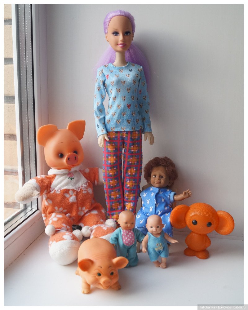 Четвёртая выписка октября Спасение высокой Барби Лепим ножку характерному малышу и шьём ему новое тело