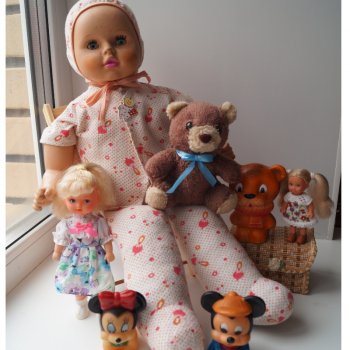 Вторая выписка ноября Чудесное исцеление мягкого малыша, отмываем и подкрашиваем резиновые игрушки, девочка из 90-х похорошела, Мишутка выздоровел