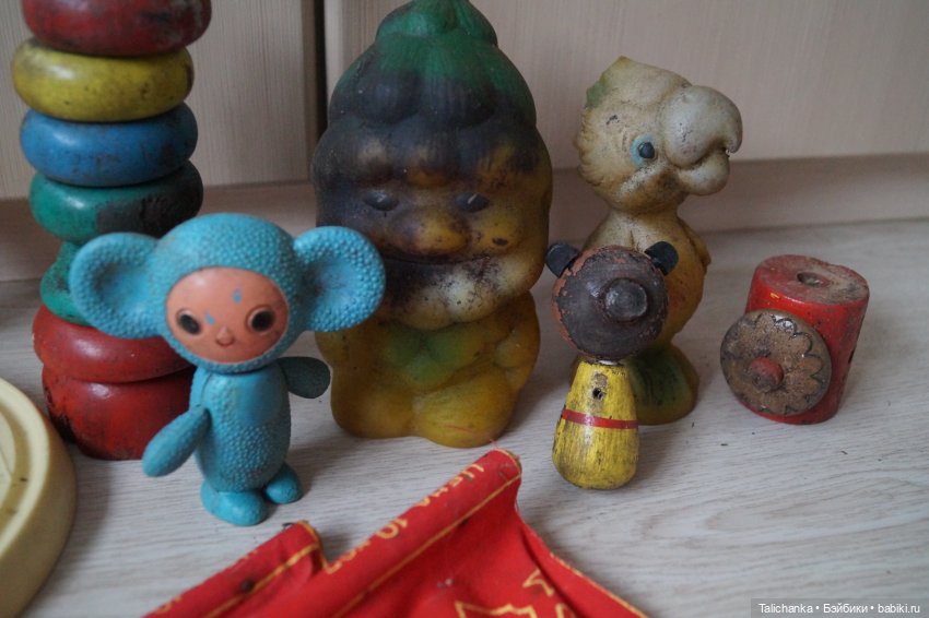 Распаковка 5 — Игрушки СССР и советского детства: резиновые