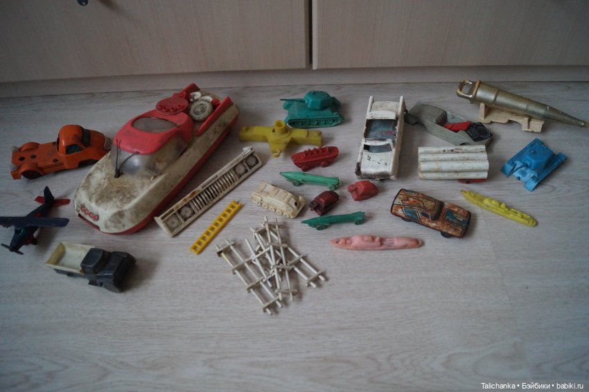 Распаковка 5 — Игрушки СССР и советского детства: резиновые
