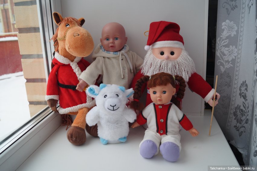 Третья выписка декабря. Рождение нового дедушки Мороза. Мягкие куколки обрели новую жизнь. Символ года стал красавцем.