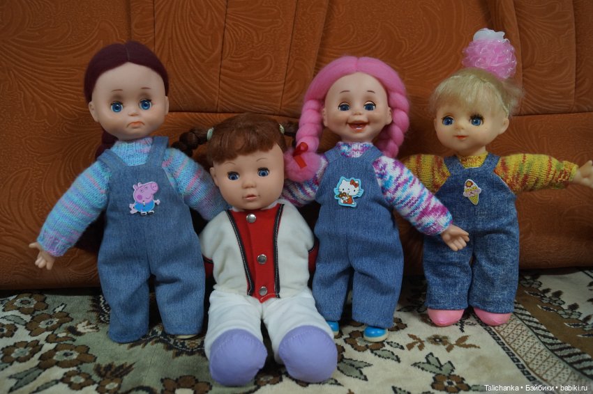 Третья выписка декабря. Рождение нового дедушки Мороза. Мягкие куколки обрели новую жизнь. Символ года стал красавцем.