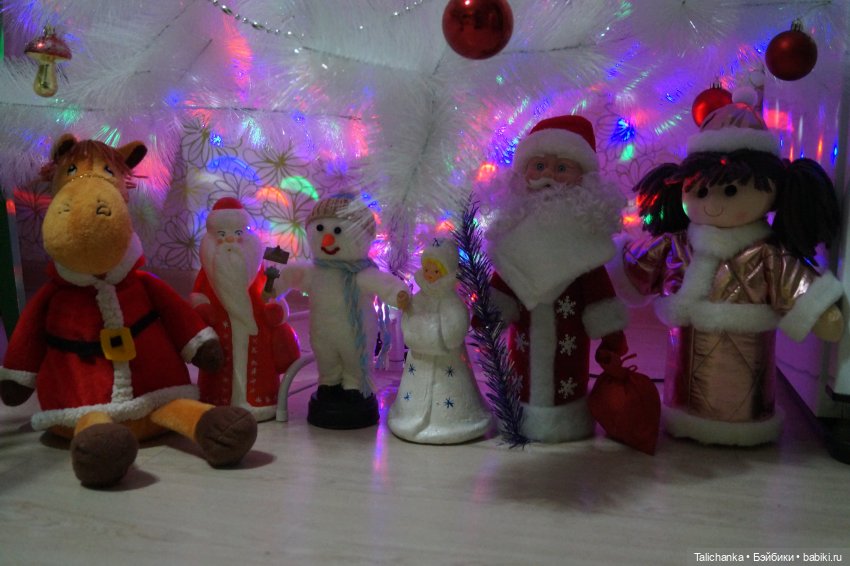 Третья выписка декабря. Рождение нового дедушки Мороза. Мягкие куколки обрели новую жизнь. Символ года стал красавцем.