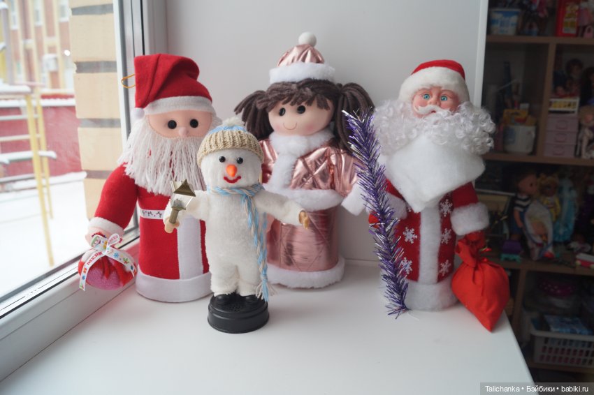 Третья выписка декабря. Рождение нового дедушки Мороза. Мягкие куколки обрели новую жизнь. Символ года стал красавцем.