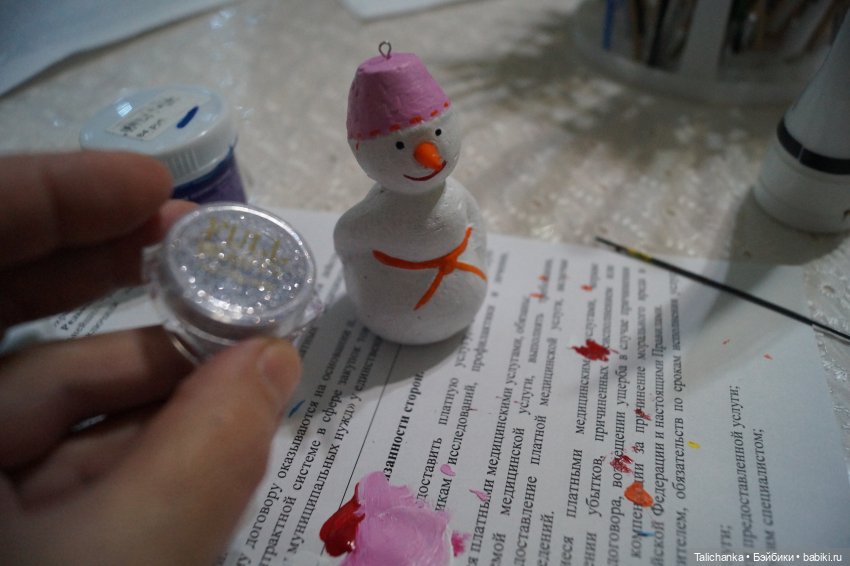 Четвёртая выписка декабря. Чем закрыть глубокие царапины в пенопластовых игрушках