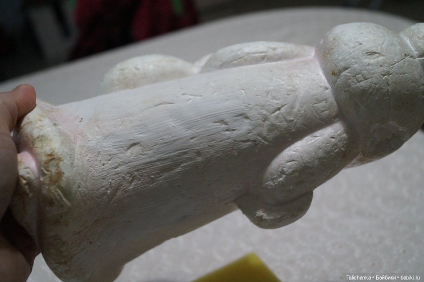 Четвёртая выписка декабря. Чем закрыть глубокие царапины в пенопластовых игрушках