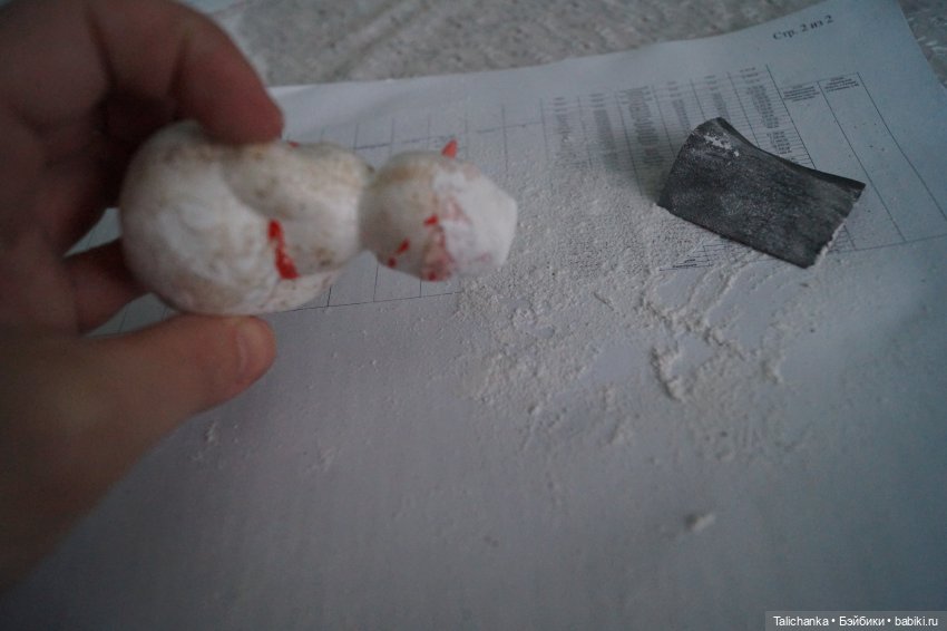 Четвёртая выписка декабря. Чем закрыть глубокие царапины в пенопластовых игрушках